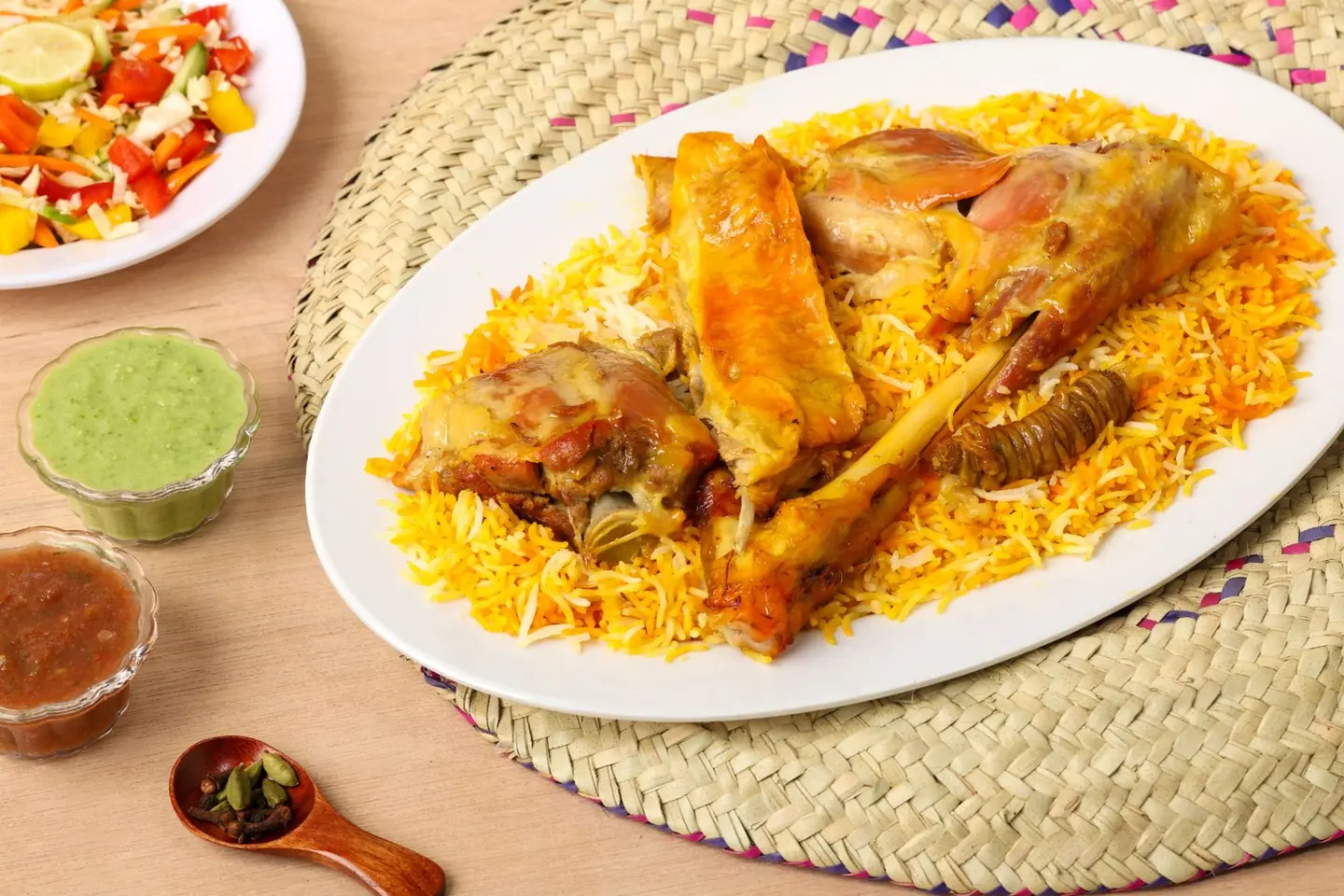 لحم مندي - نفر