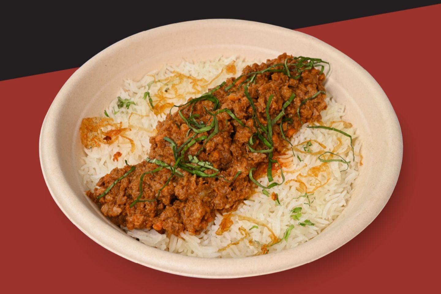 لحم خروف ورز - رز بسمتي