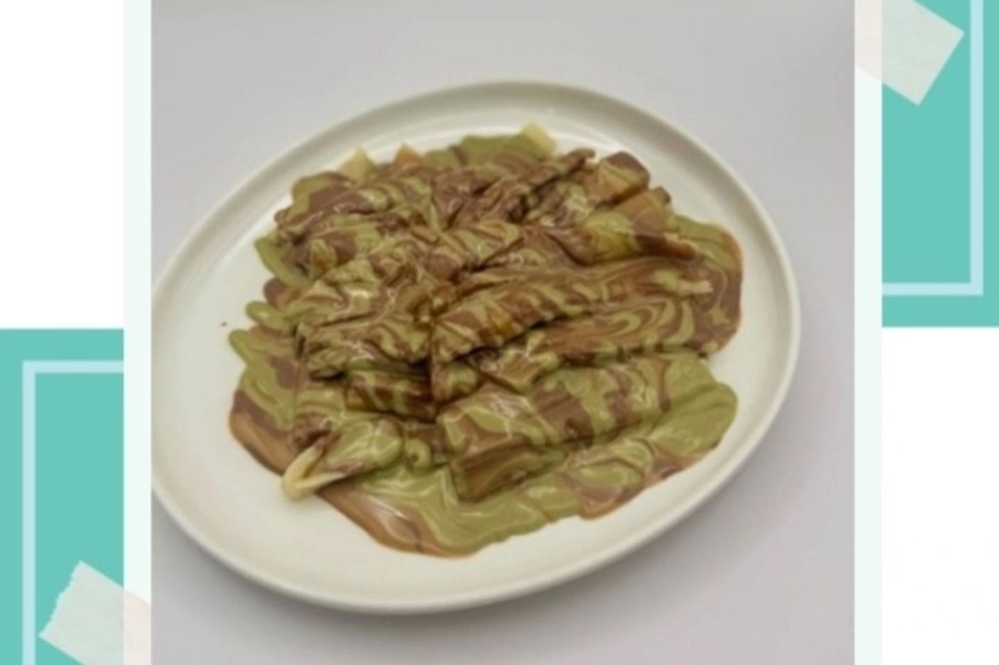 Crepe Fuchini - Pistachio