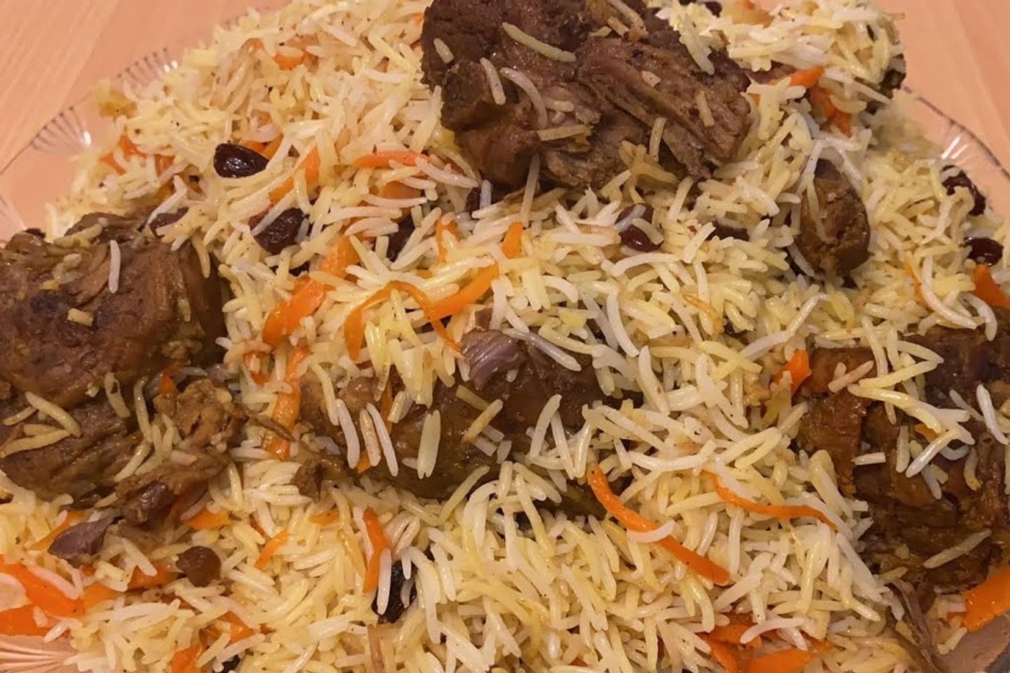 Rice With Lamb Kabsa  - Quarter Person For 1 Person 1 Plate