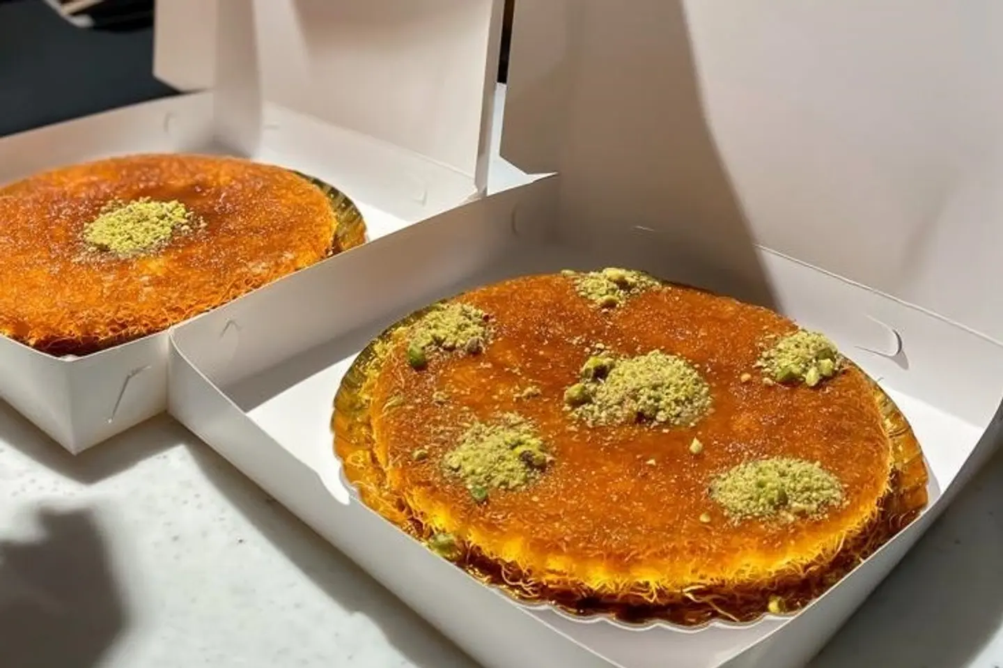 Banana And Cream Kunafa Combo  - Banana And Cream Kunafa Combo Super Family