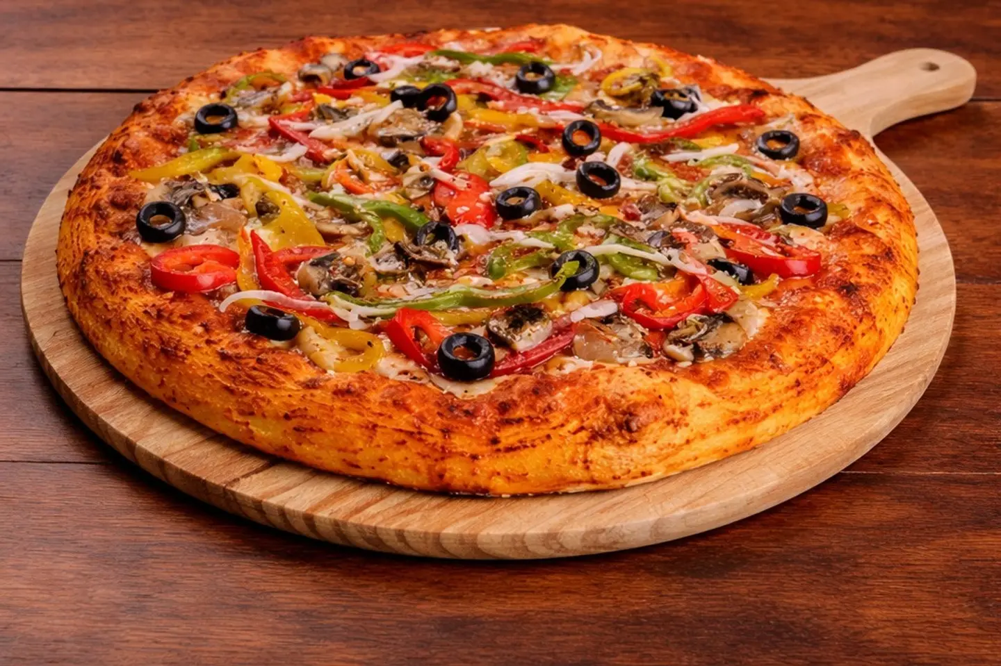 بيتزا خضار - كبير