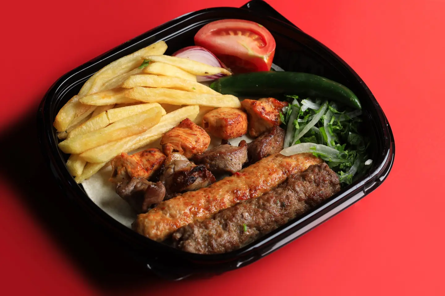 صحن كباب لحم  - صغير