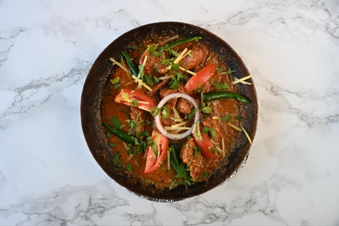 Desi Murgh Karahi With Desi Ghee - Half