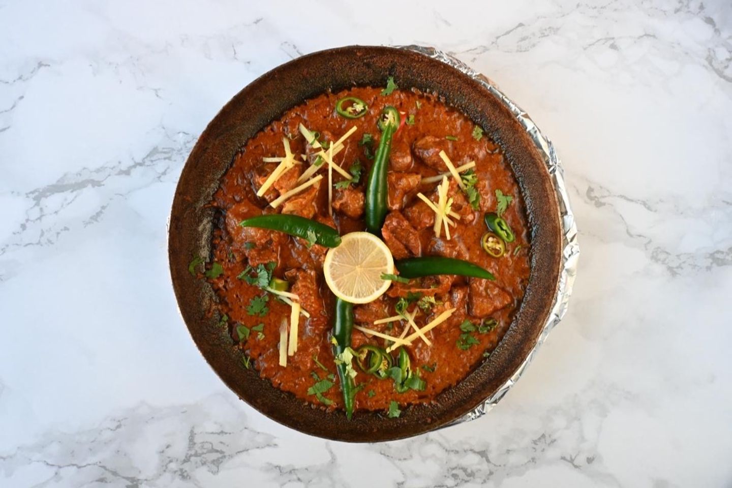 Mutton Karahi In Butter - Half
