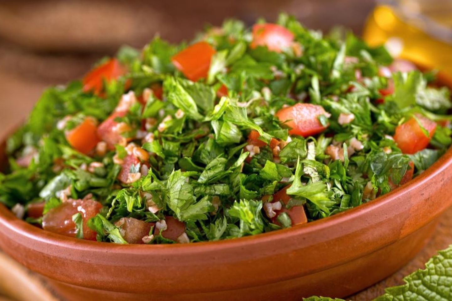 البندوره مع الخضروات - وسط