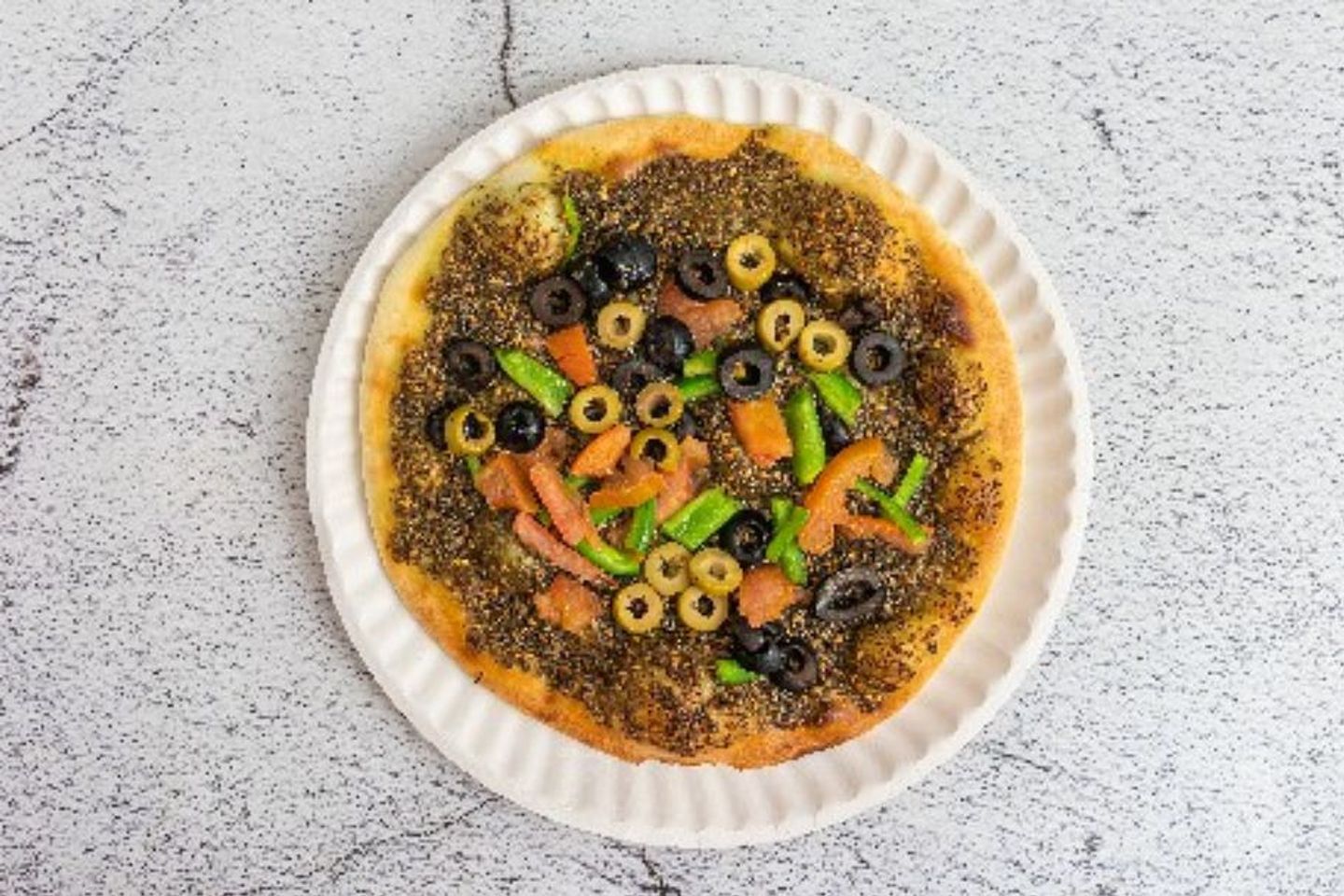 زعتر بالخضار - صغير