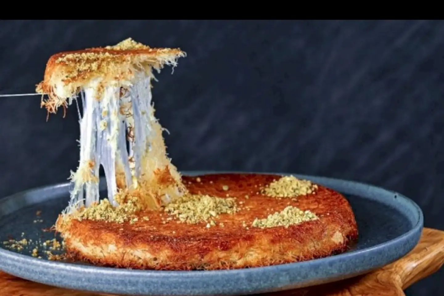 كنافة نابلسية - وسط