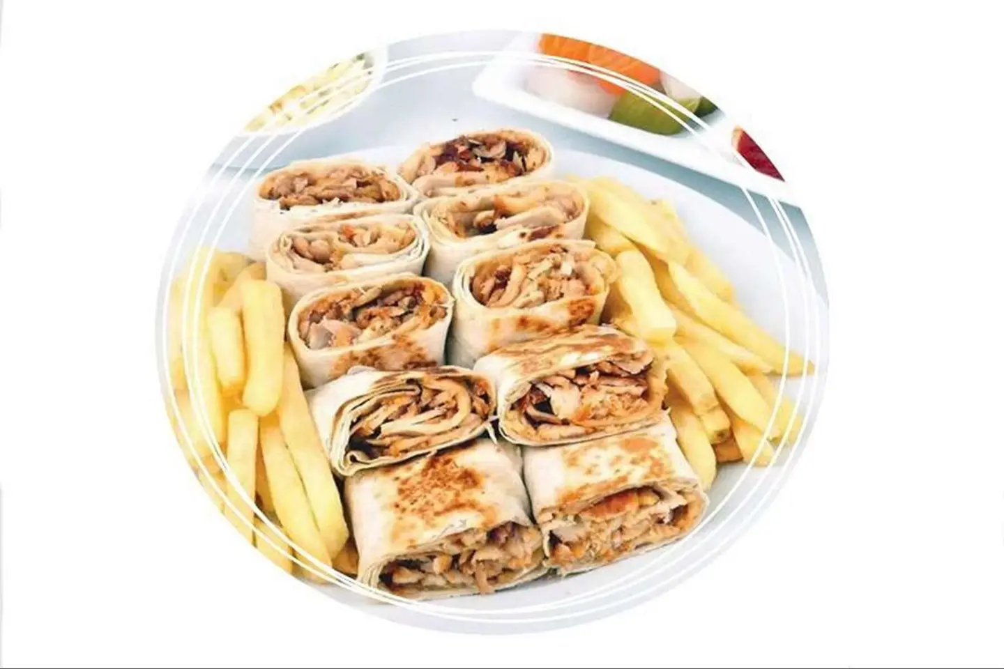 صحن عربي وسط - بدون جبنة