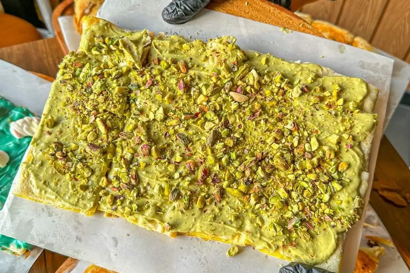 Pasha Pistachio Pie - Roll