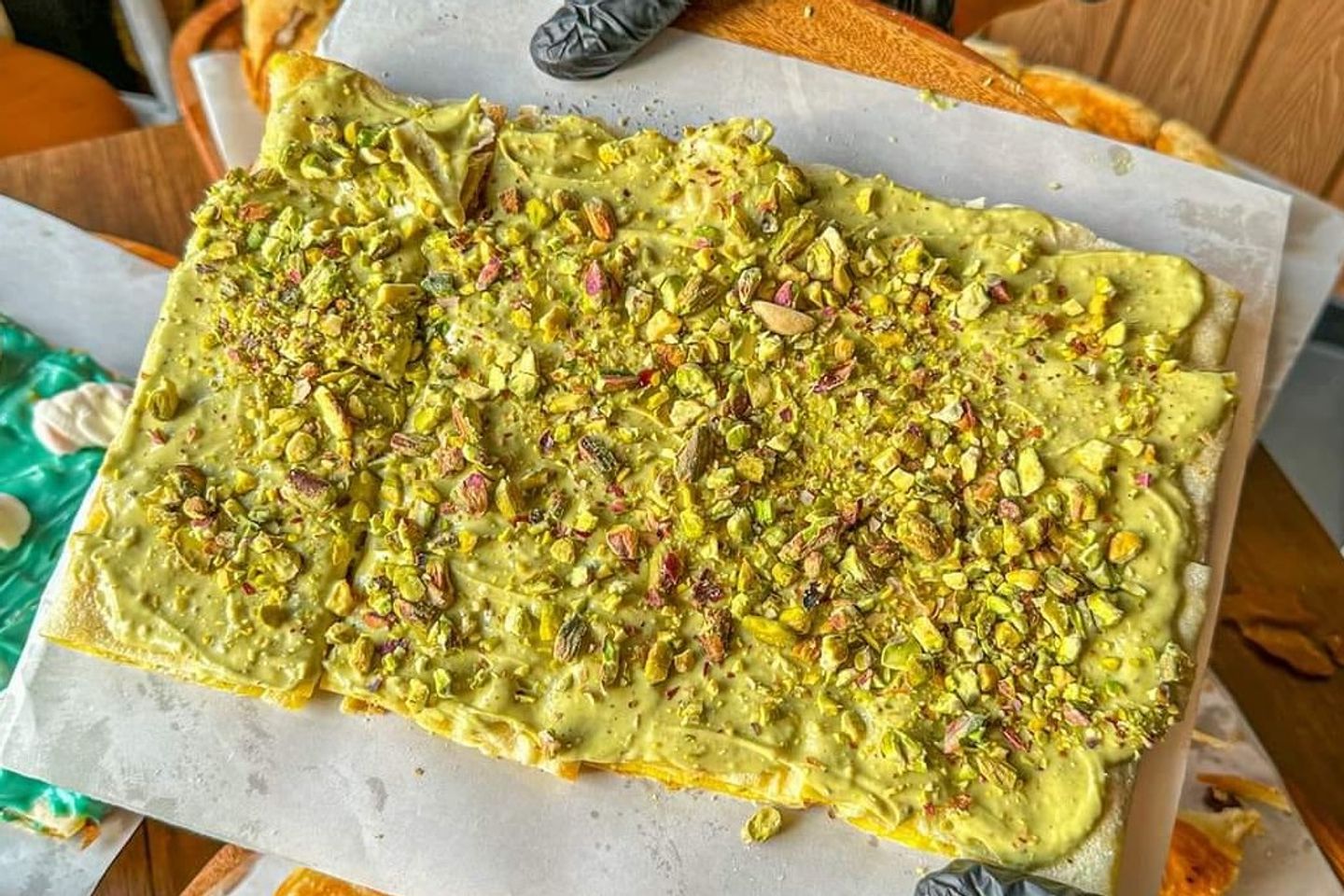Pasha Pistachio Pie - Roll