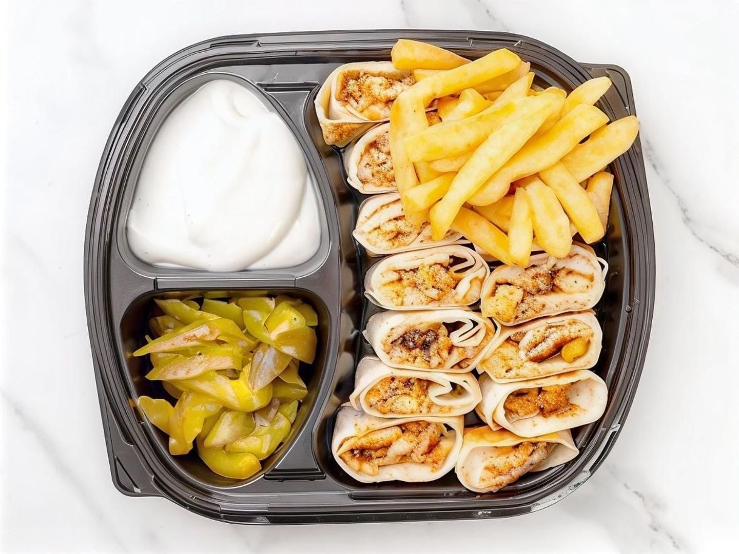 3 Arabi Double Original Chicken Shawarma - Box Only