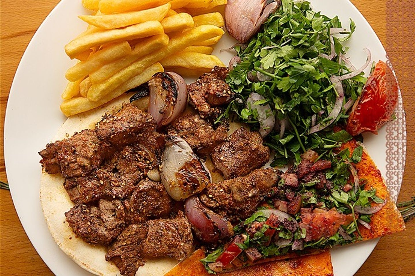 لحم مشوي بالزعتر - حجم عادي