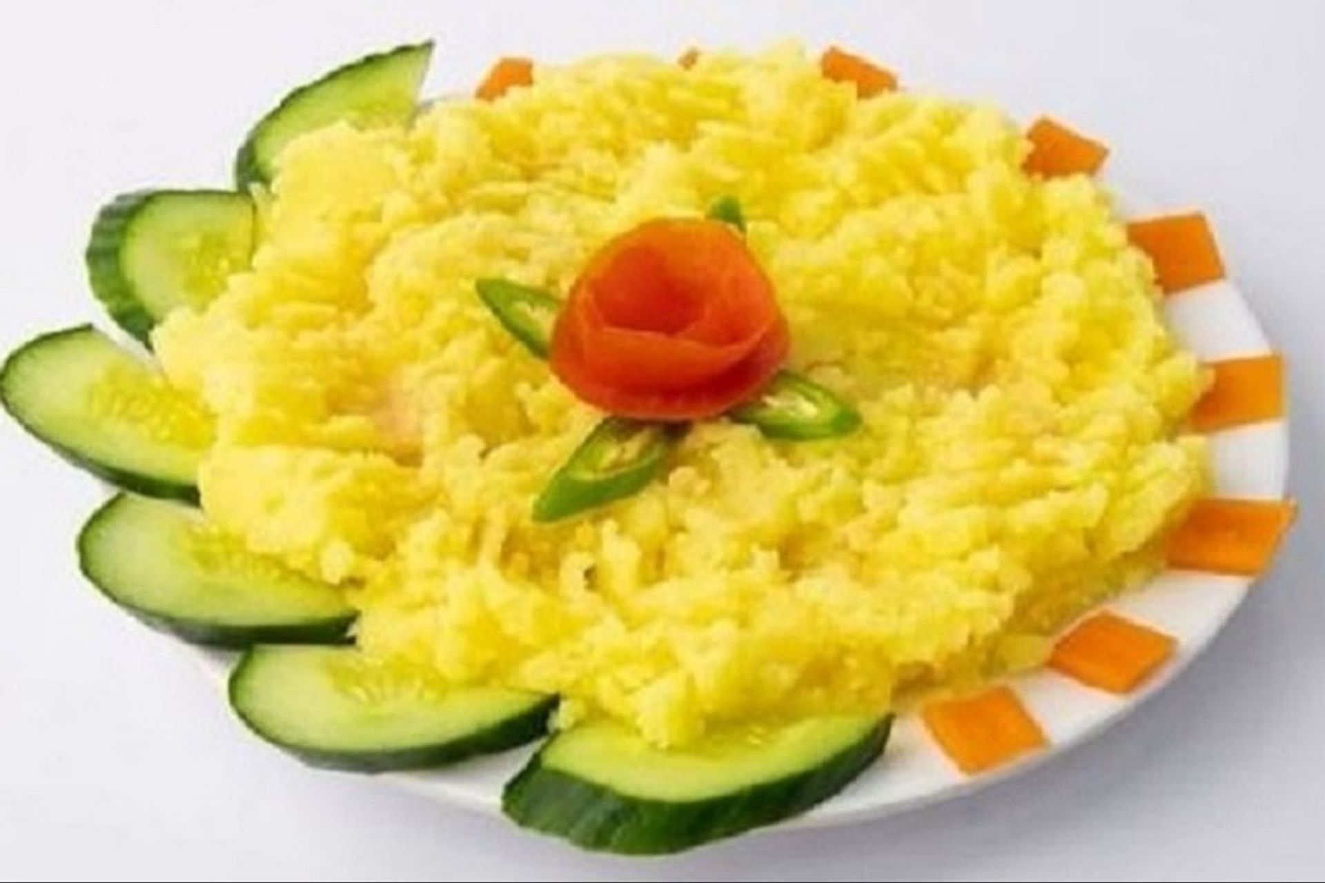 بطاطس مهروسة  - صغير