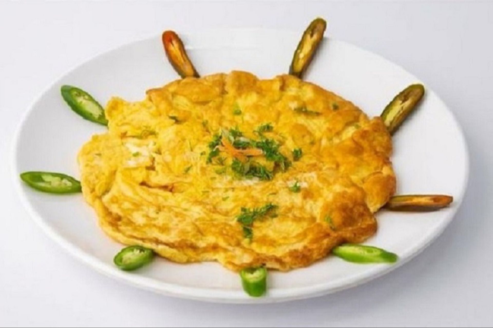 بيض أومليت - صغير
