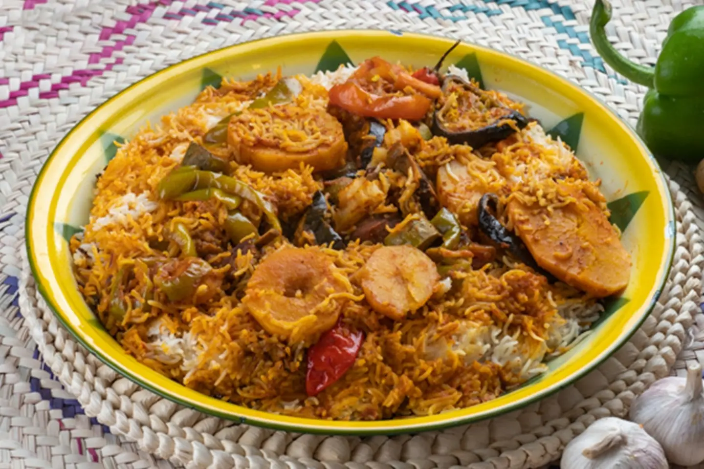 مقلوبة حب ودهن دجاج - مقلوبة حب ودهن دجاج-نص حبة دجاج