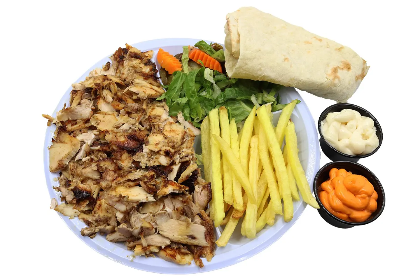 صحن شاورما - صغير