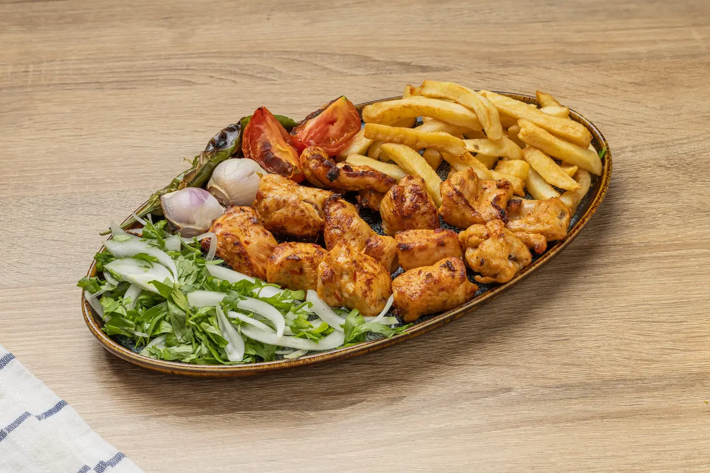 صحن شيش طاووق - صغير