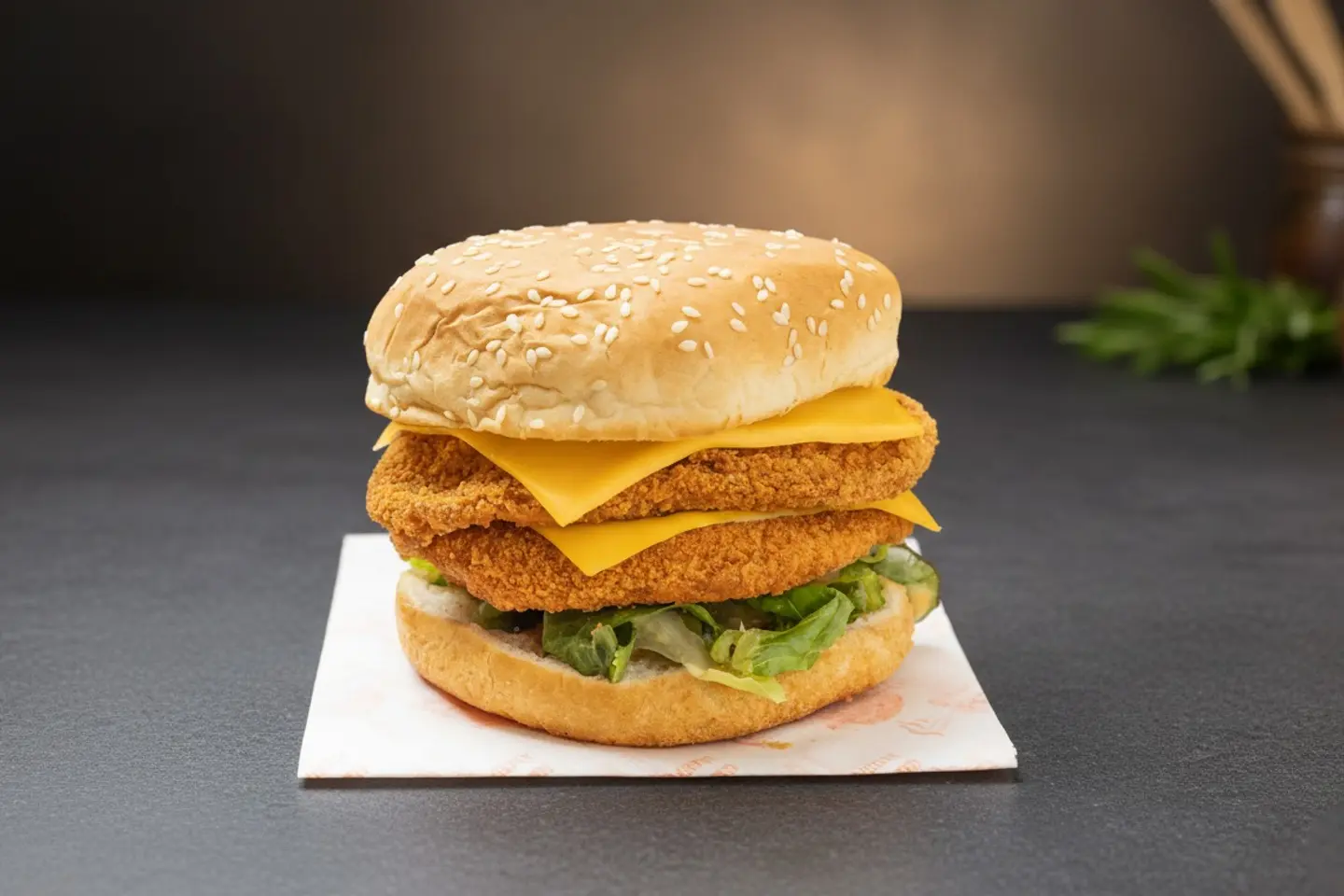 برجر دجاج - صغير