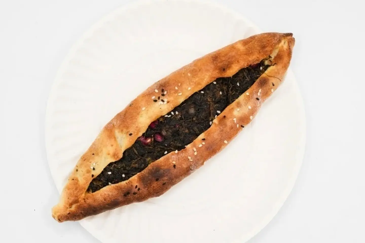 فطيره سبانخ - سبانخ سادة