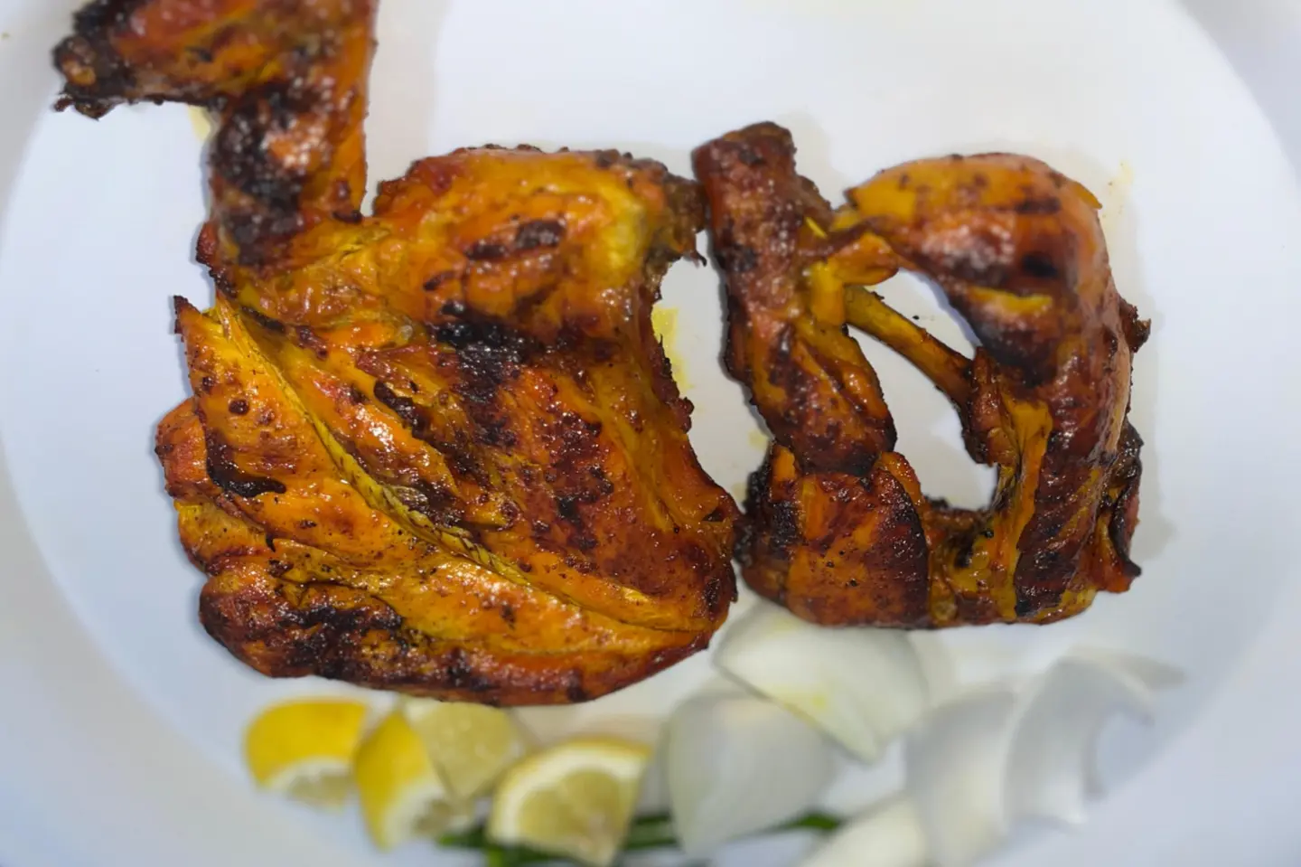 Charcol Chicken Without Rice - Quarter Of A Chicken