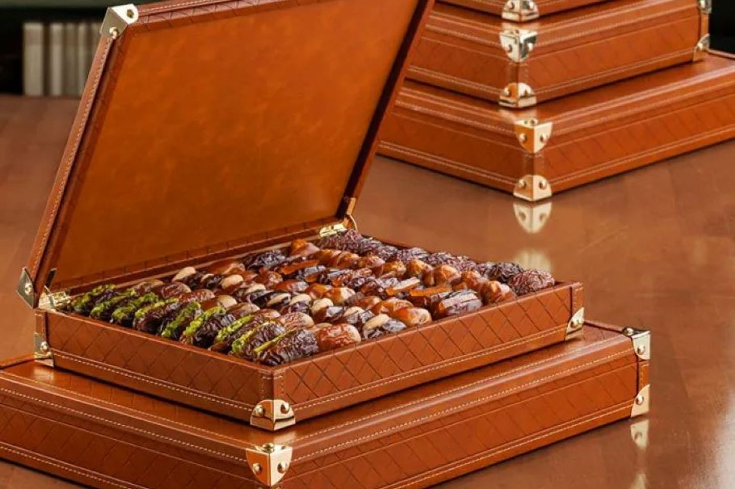 Premium Leather Gift Set  Stars - Large