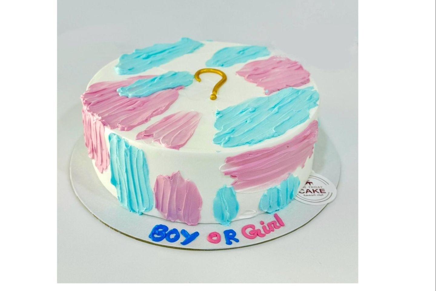 Pregnant Cake Boy Or Girl - Small