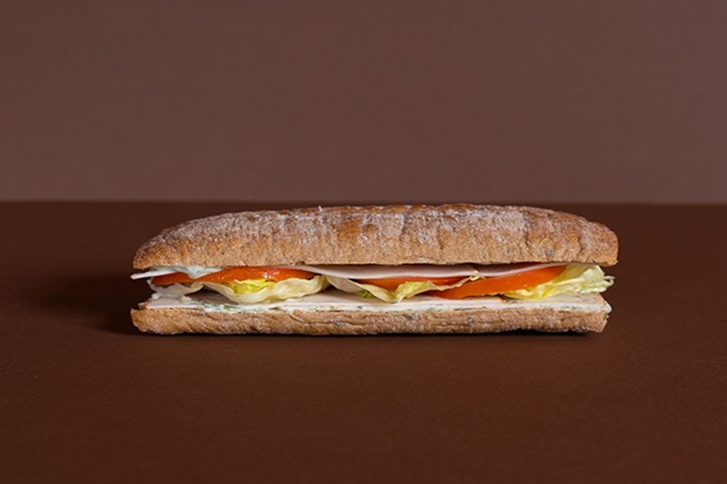 Buckwheat Ciabatta Sandwich - Feta Cheese