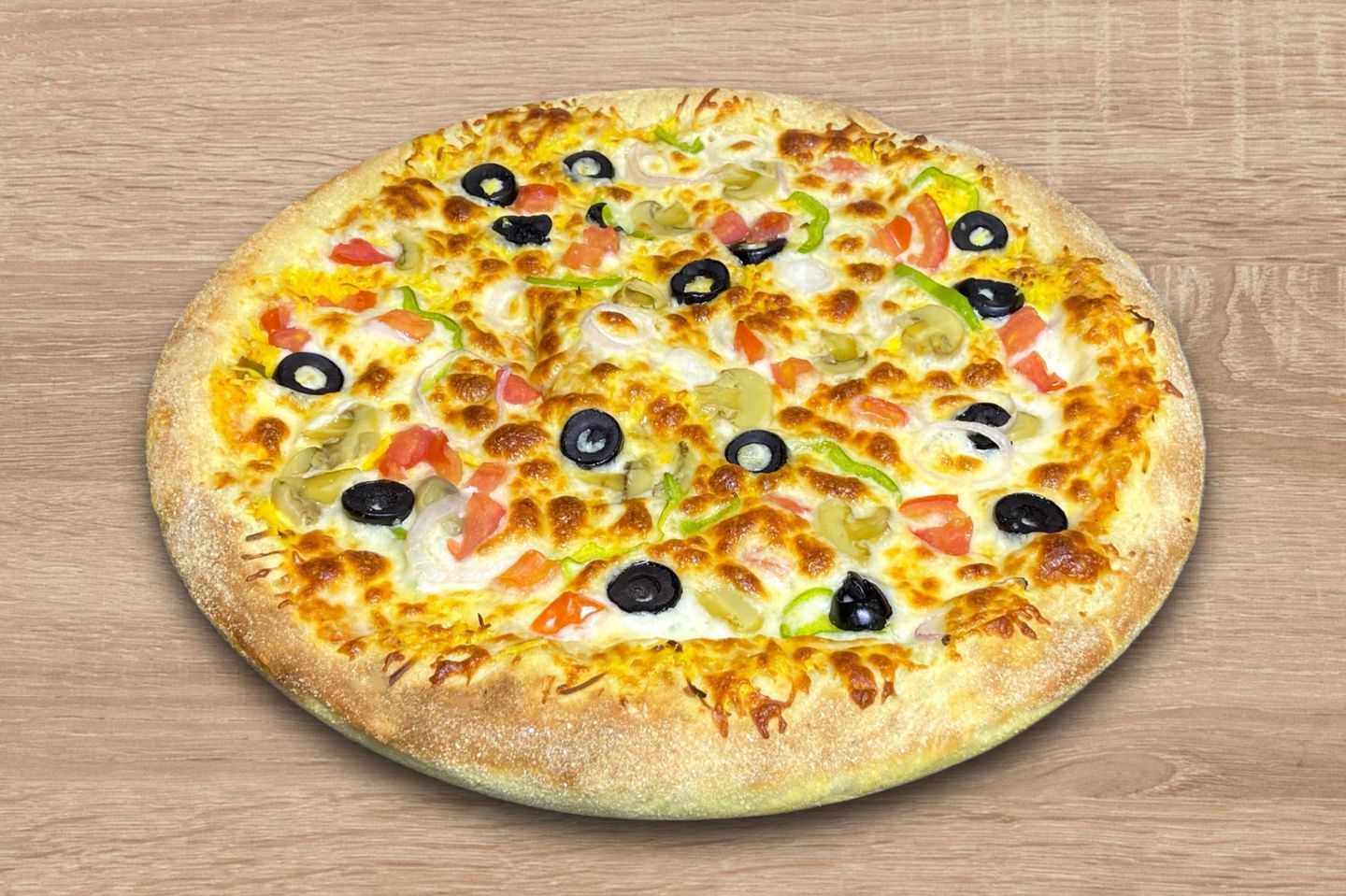 بيتزا خضار - وسط