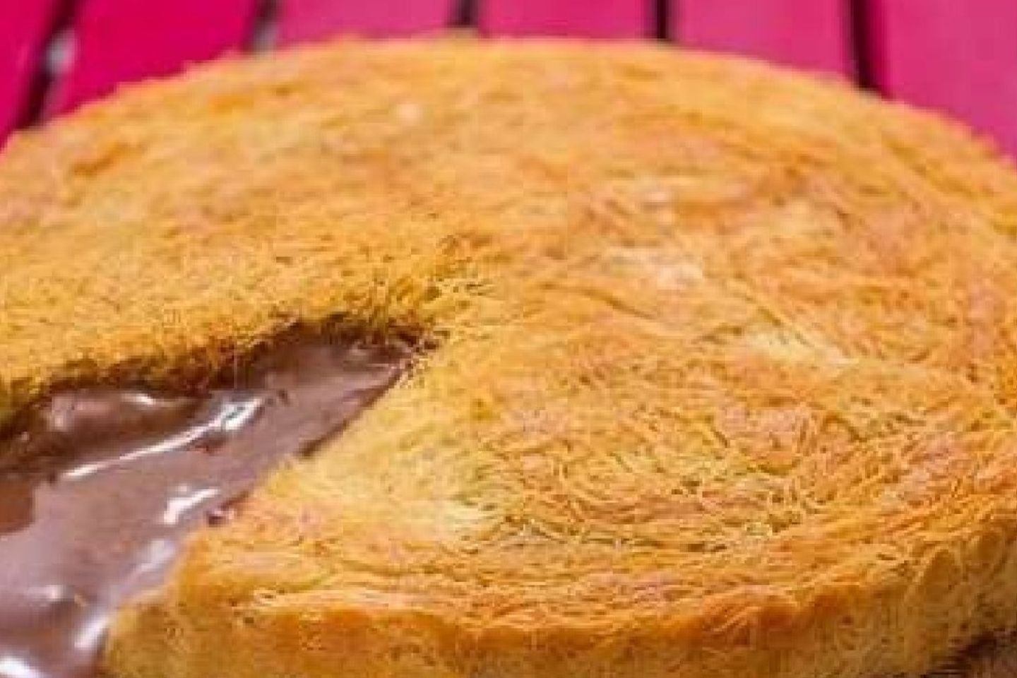 كنافة بالنوتيلا - صغير