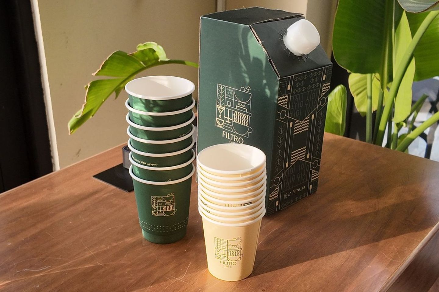 Filtro Coffee Box - 10 Cups 150 Ml​