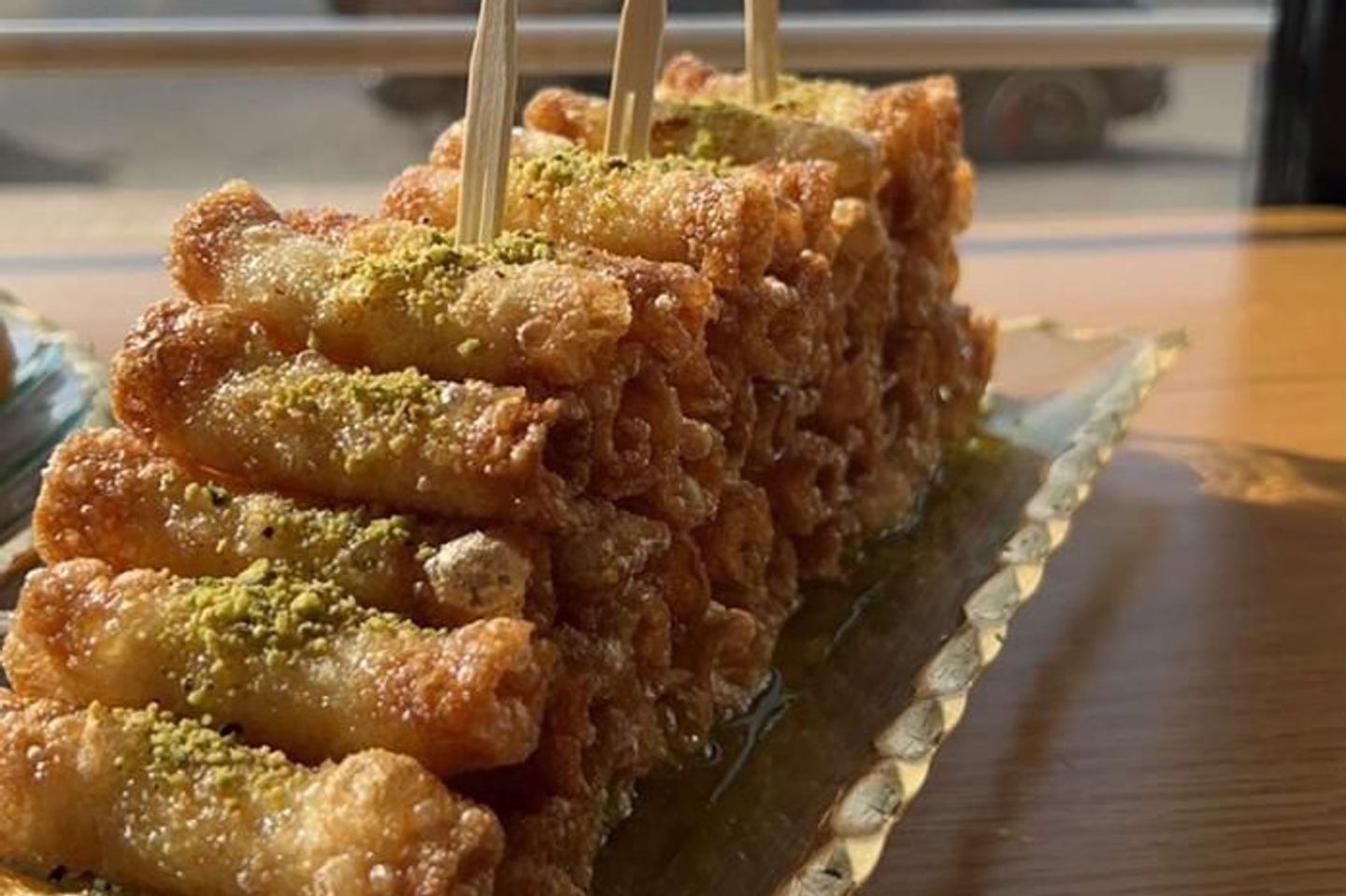 Cheese Fingers With Pistachios - Small