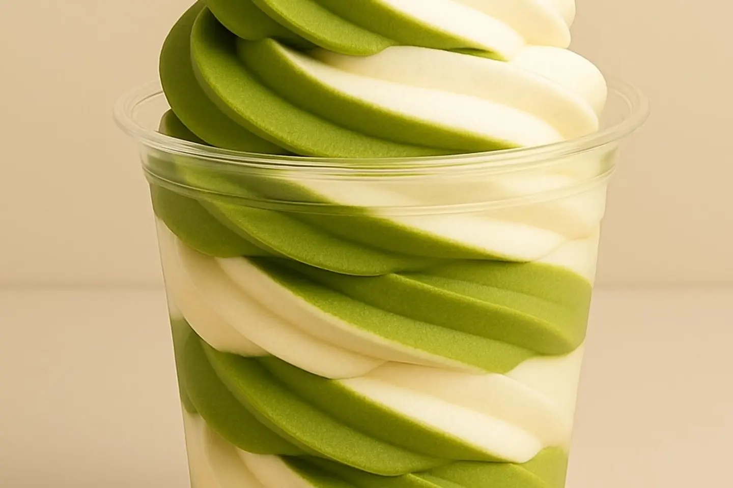 الآيس كريم بالفانيليا والشاتشا - كبير جدا