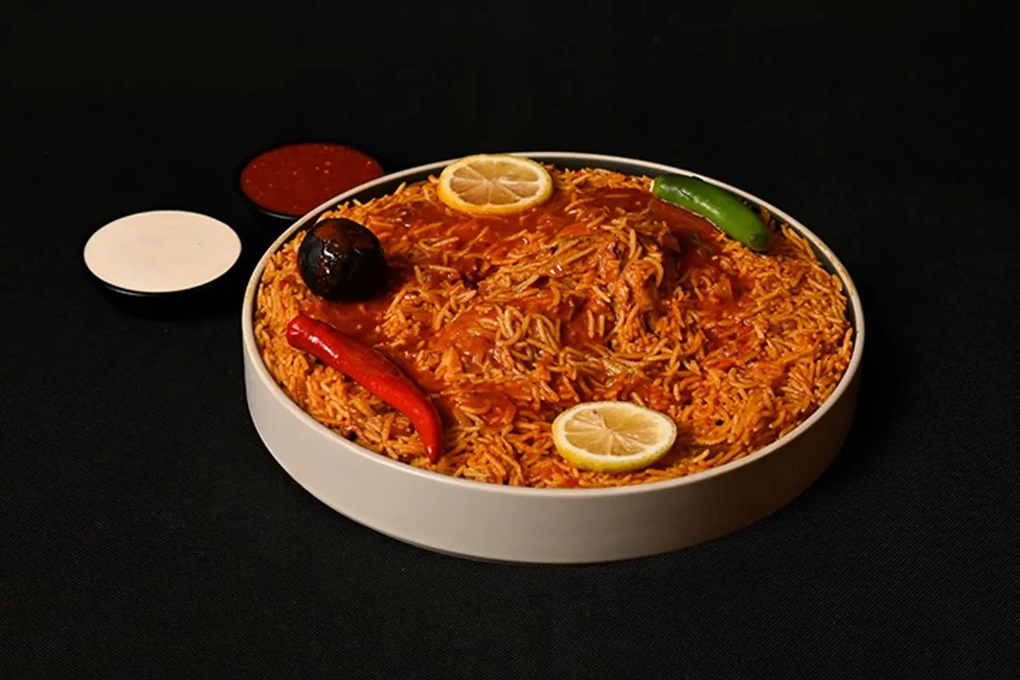 Madhud Abu Dama - Whole Chicken With Rice