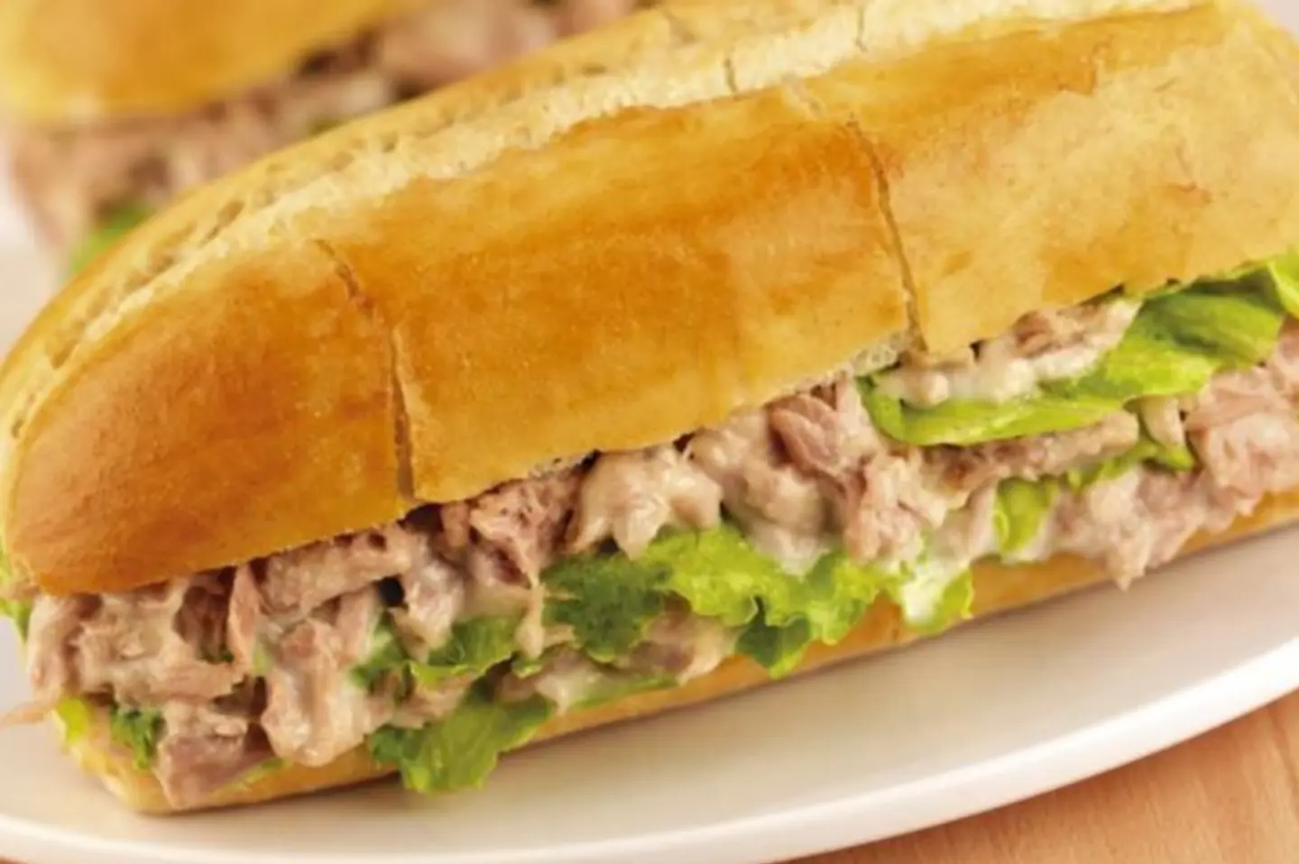 تونه - مع الجبن السائل