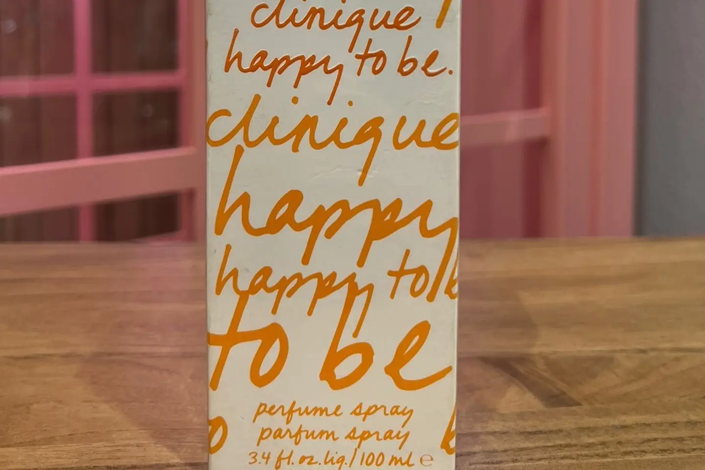 Clinique Happy To Be Perfume For Women - I Want The Perfume With Rose Packaging