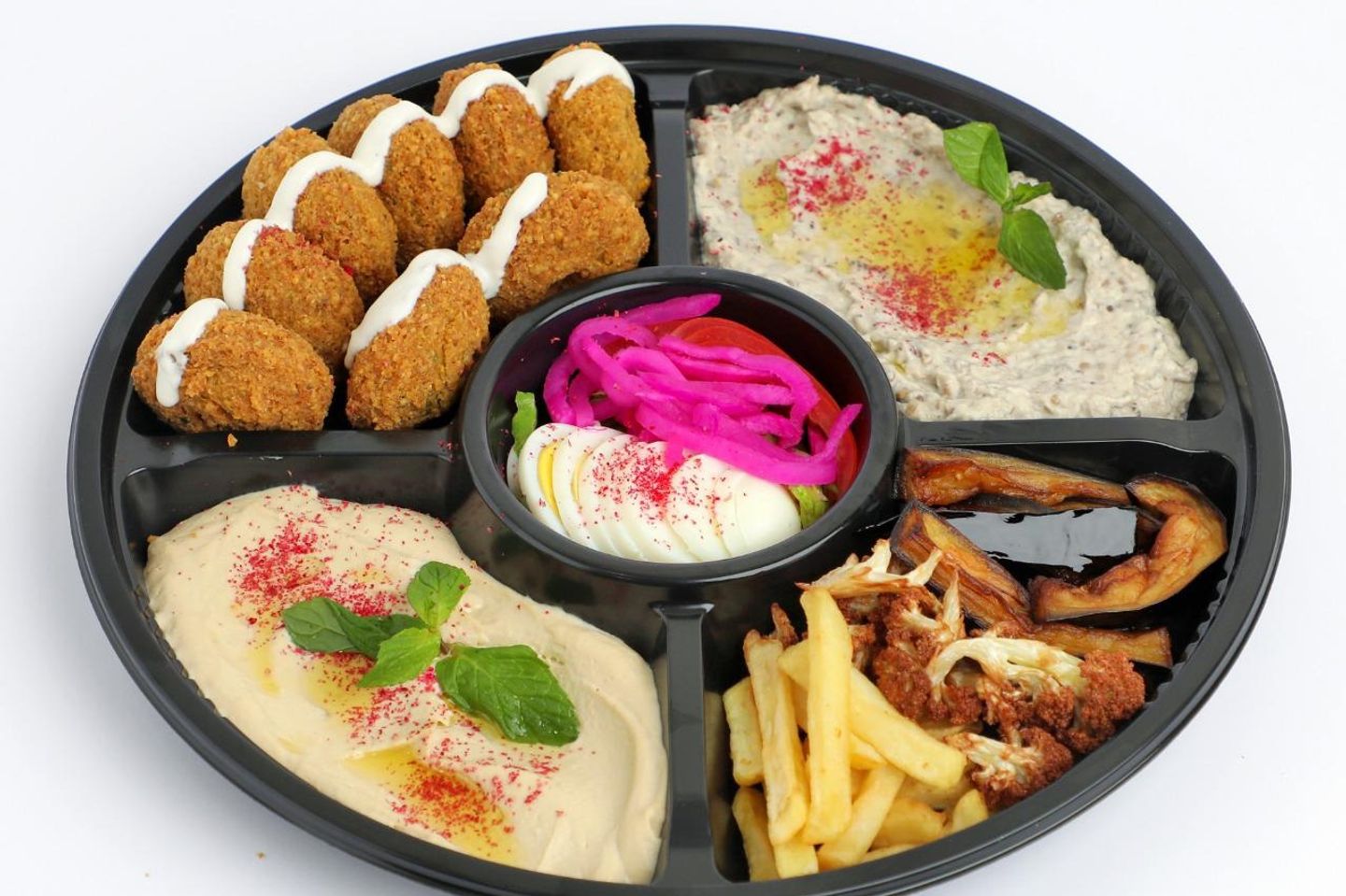 صحن فلافل مشكل - صغير