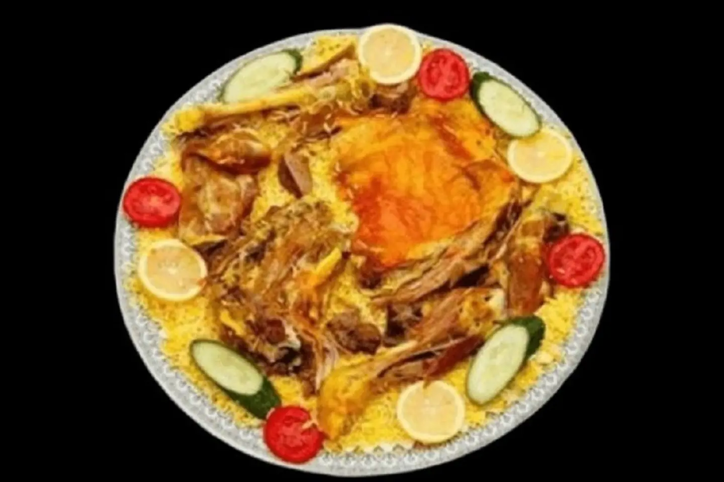 Goat - A Quarter Of A Goat Cut Into Four Pieces