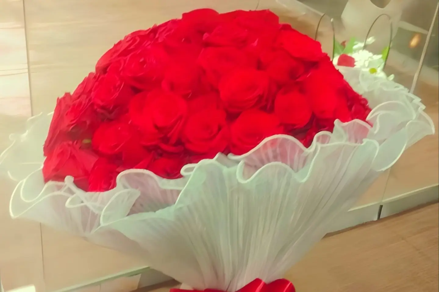 باقة الحب - كرت للكتابه