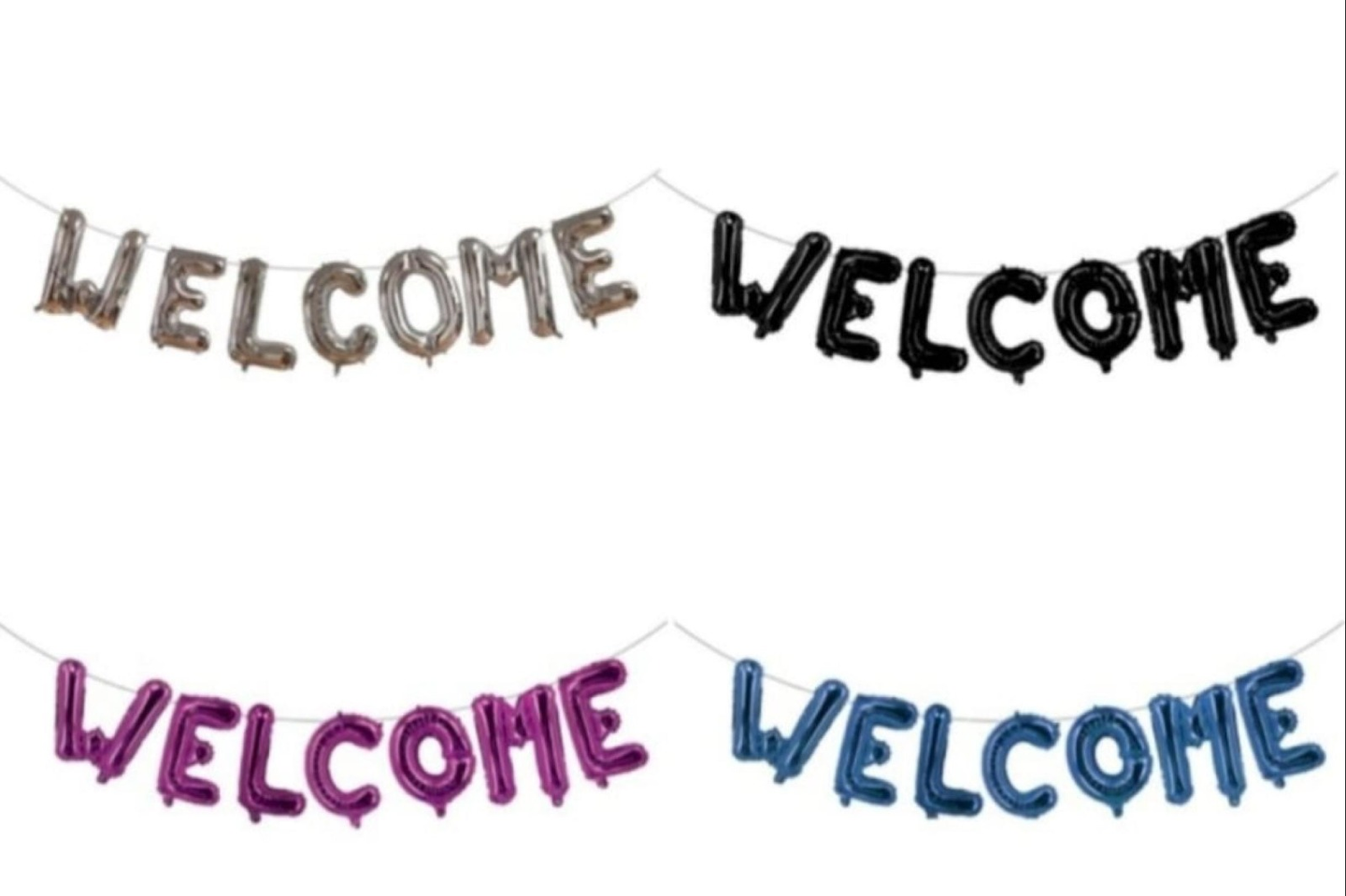 Welcome Wall Balloon - Red