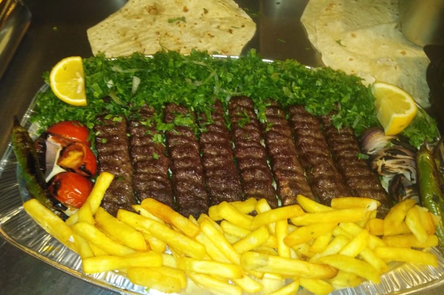كباب غنم - صحن كيلو
