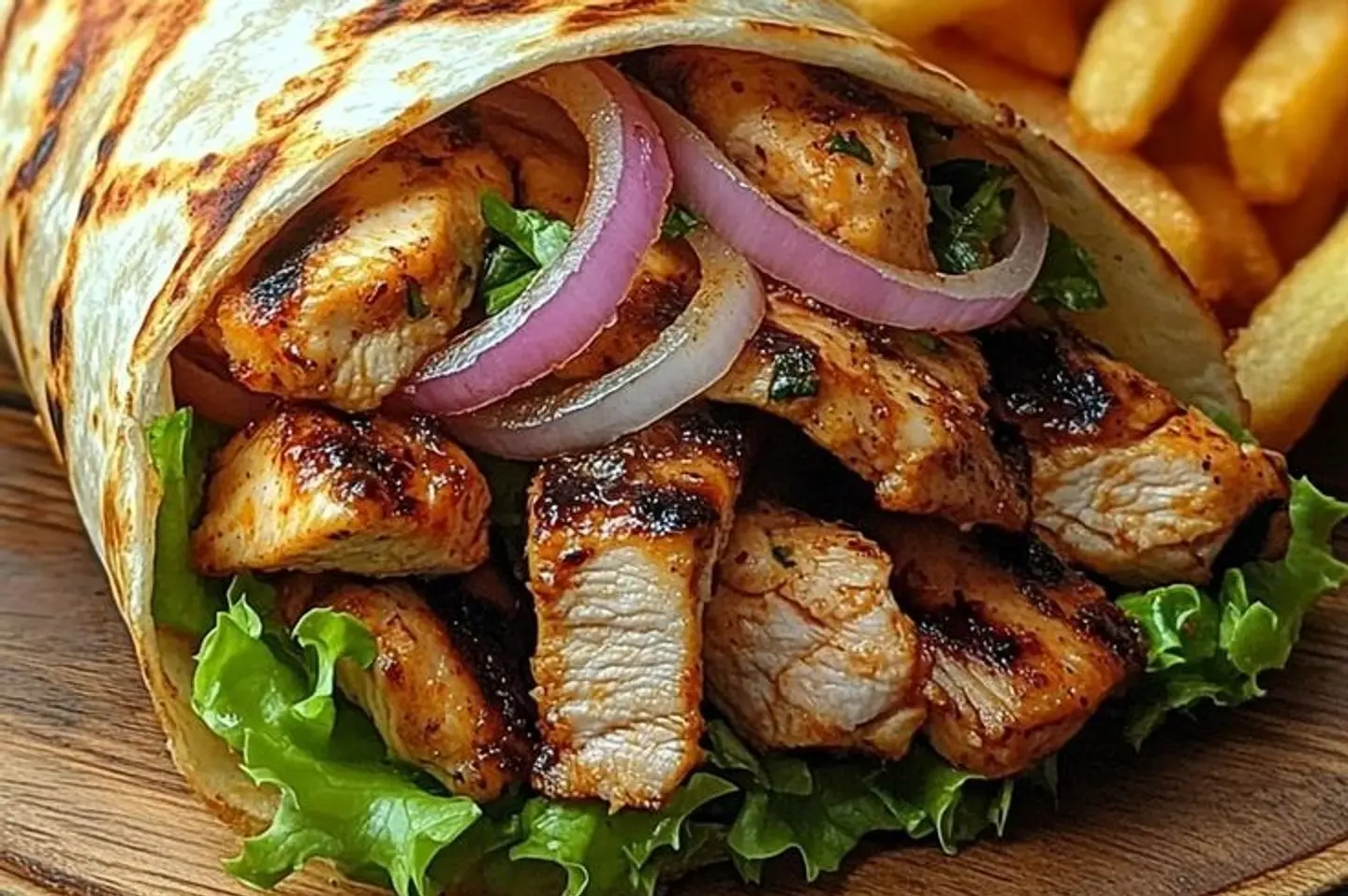 شيش كباب الدجاج ورب - كبير