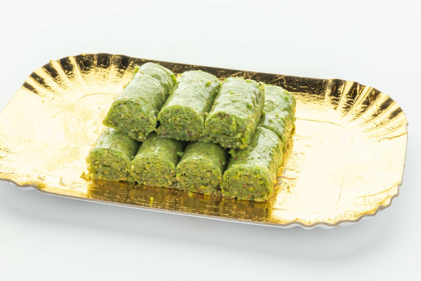 Pistachio Baklava Fingers - Half Kilo