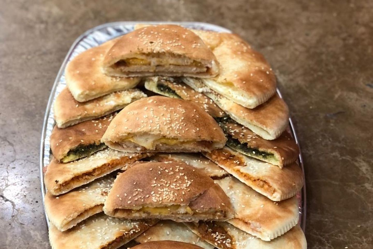 صحن فطائر مشكل - كبير