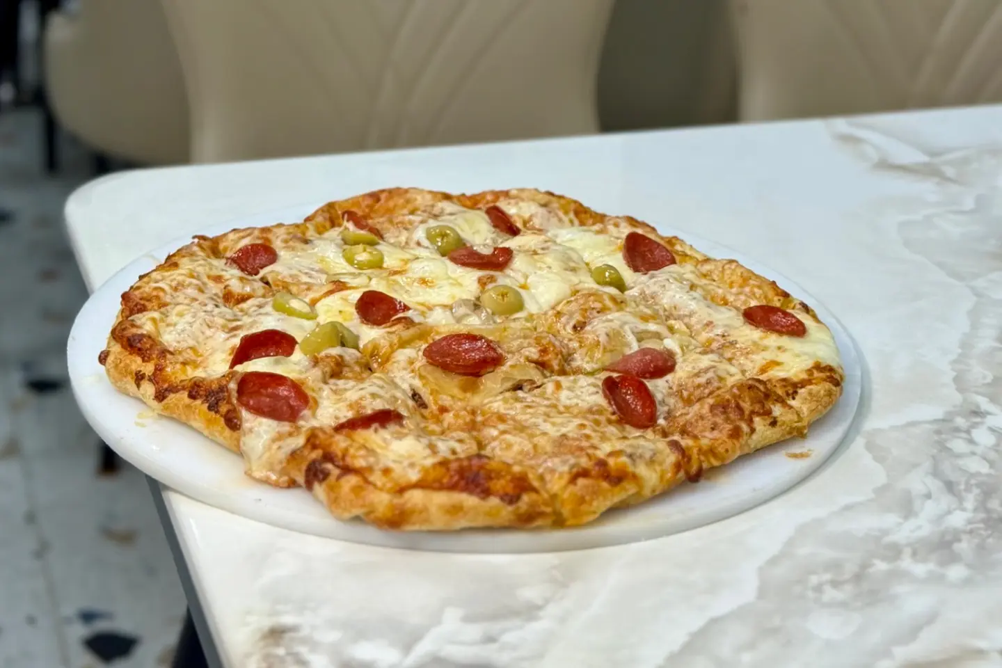 Italian Face Sausage Pie - Big