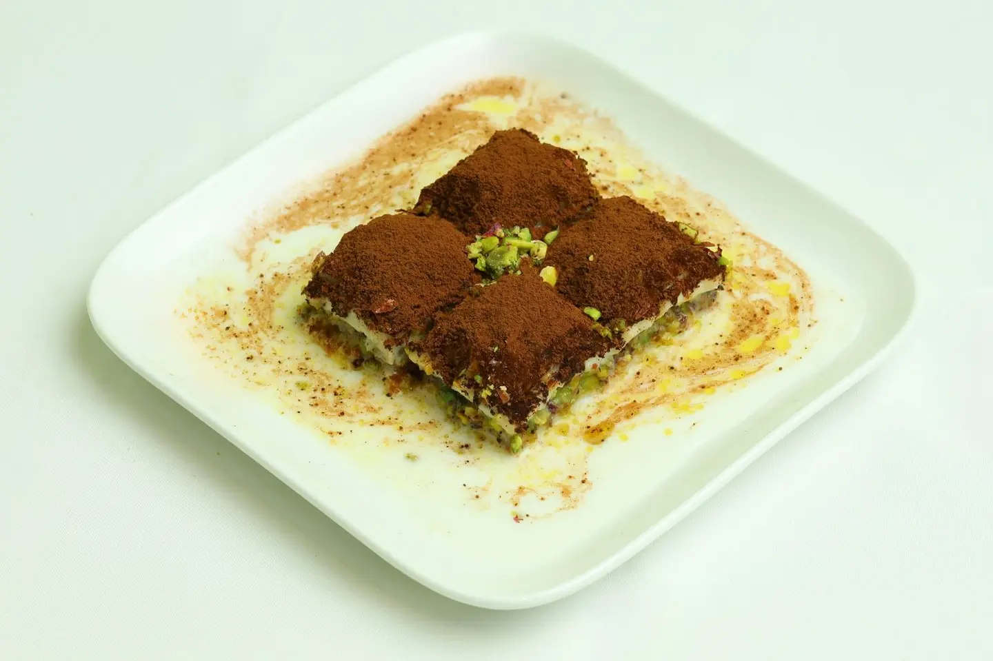 Milk Baklava With Cacao - Medium