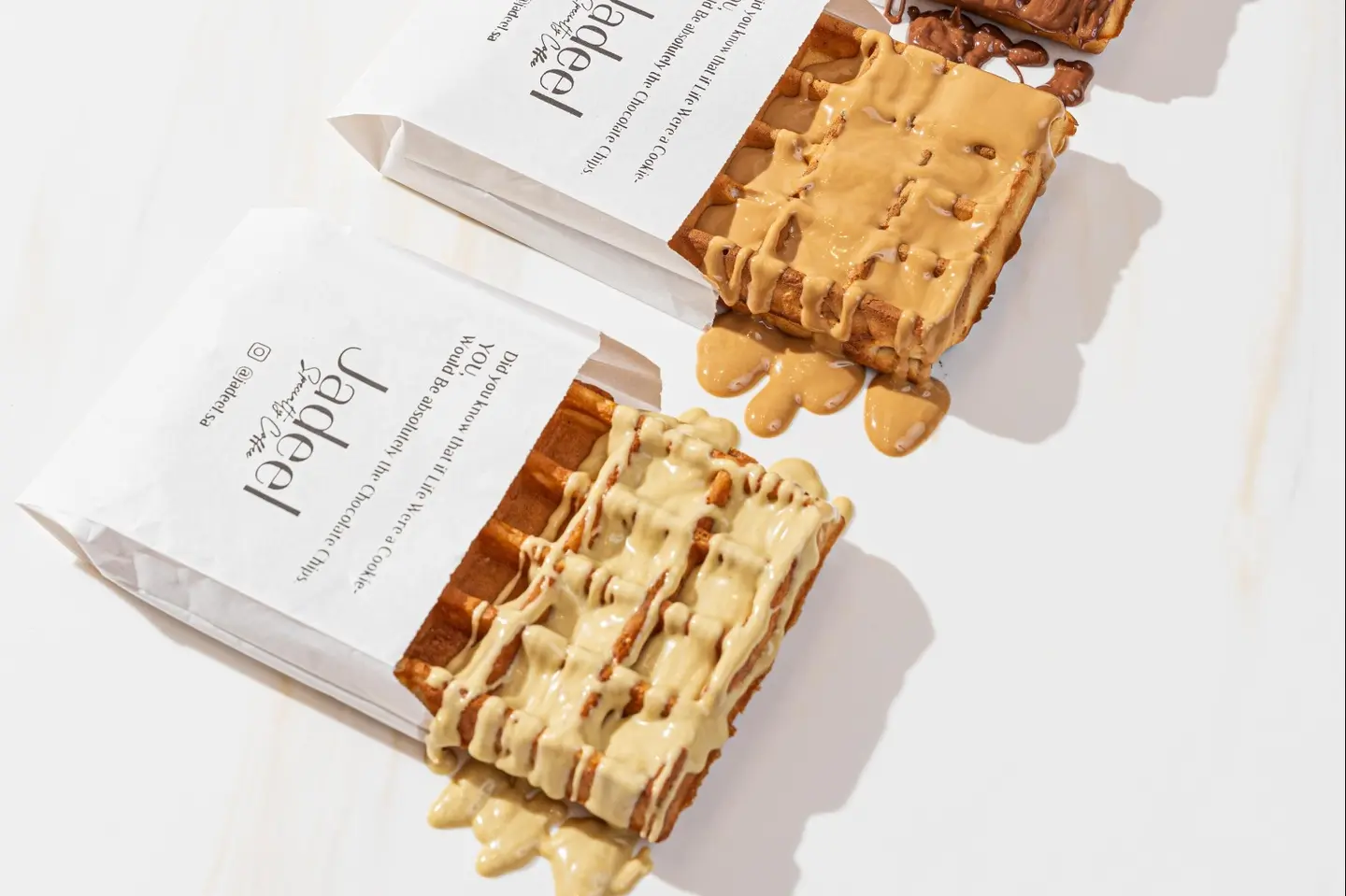 Waffle - Box   3 Pcs Pistachio