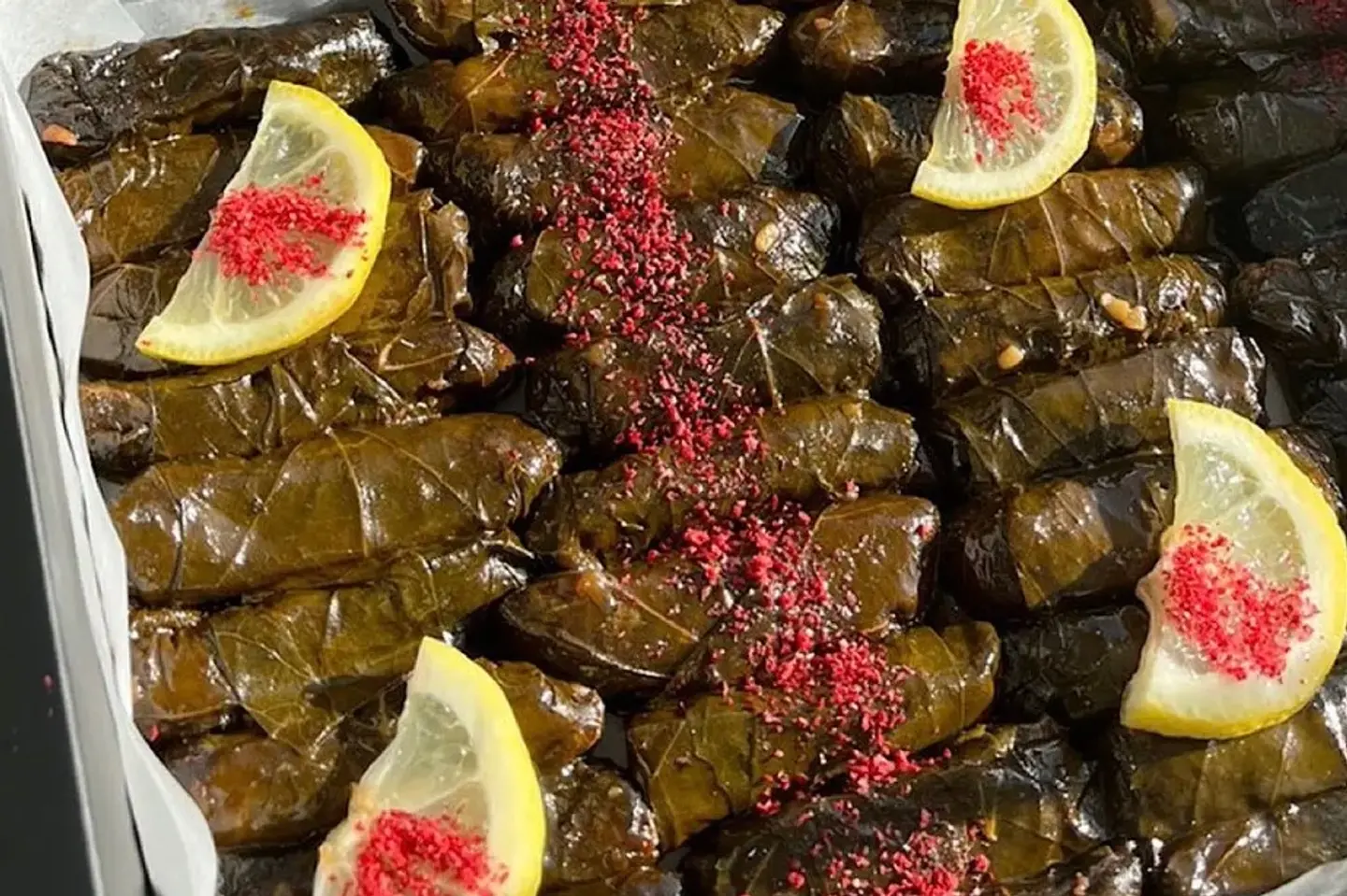 Grape Leaves With Pomegranate Molasses - Medium