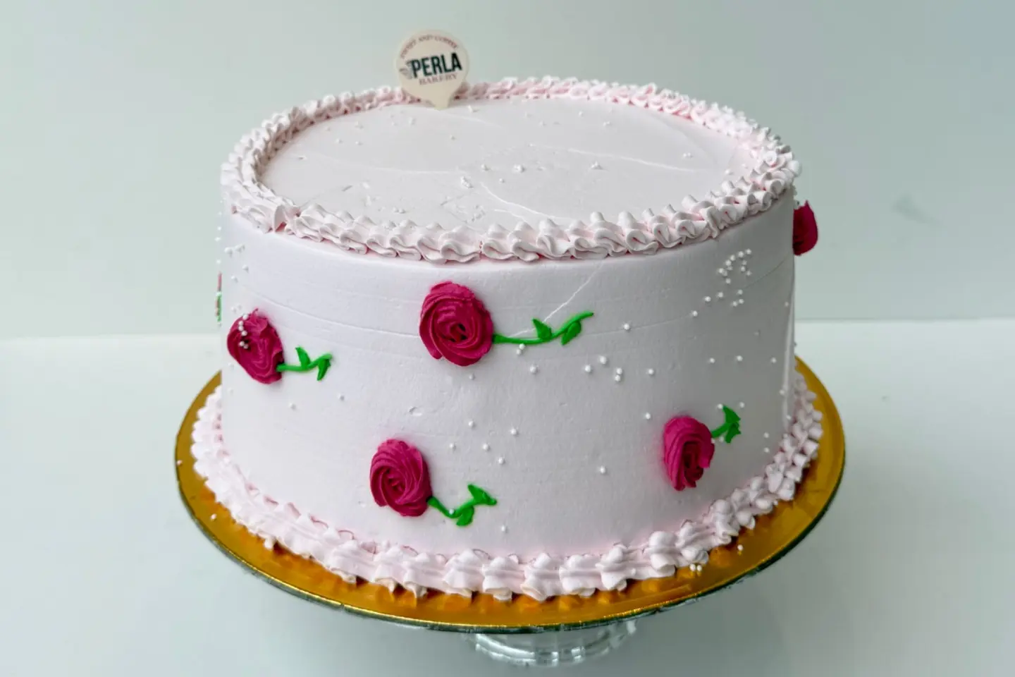 Cake With Rasberry - Small