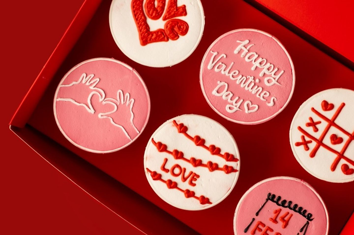 Valentine Yummy Cuppy 6 Pcs 2025 - Lemon Raspberry